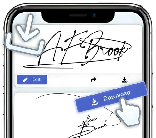 Download the signature